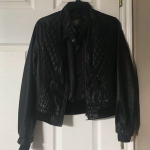 Ci Sono faux leather jacket